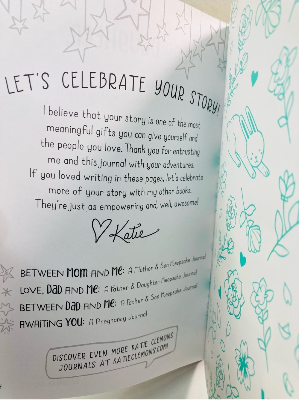 Journal: Love, Mom and Me: A Mother & Daughter Keepsake Journal - Picture 5 of 14